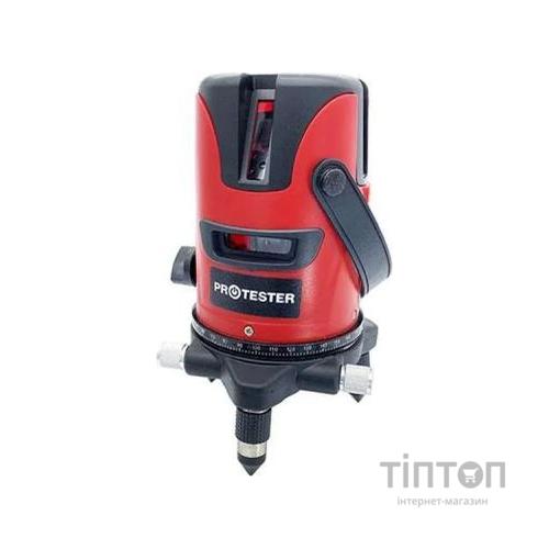 Лазерний нівелір Protester 3 ліниї 1H/2V червоний промінь (LL603R)
