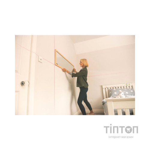 Лазерний нівелір Ryobi RBCLLR1 до 10м, перехресний, червоний промінь (5133004863)