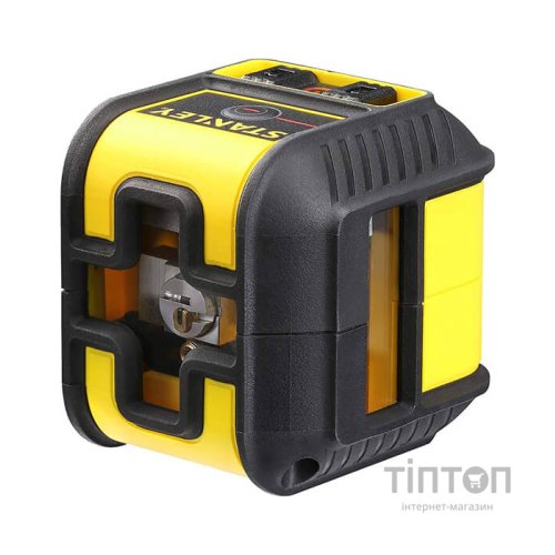 Лазерний нівелір Stanley Cross90, 2 батарейки тип АА, червоний промінь, Вага: 0.57 кг (STHT77502-1)