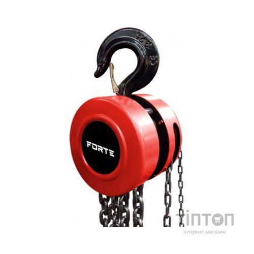 Лебідка Forte HCB-2T, цепная 2т, 3м (121867)