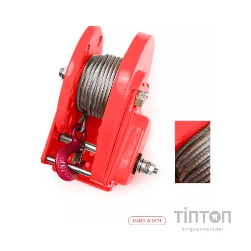 Лебідка Forte HWC-1800B, 815 кг, трос 10 м (121864)