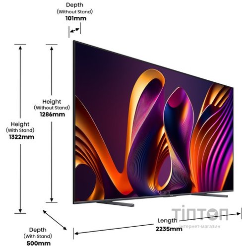 LED-телевізор Hisense 100E7NQ PRO