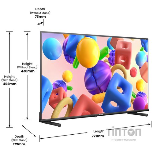 LED-телевізор Hisense 32A5KQ