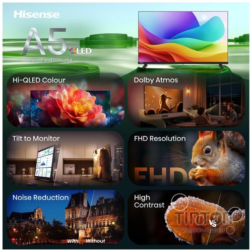 LED-телевізор Hisense 40A5S