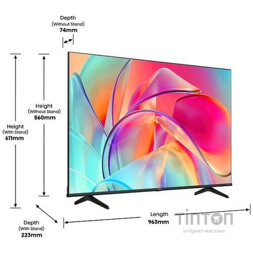 LED-телевізор Hisense 43E7KQ