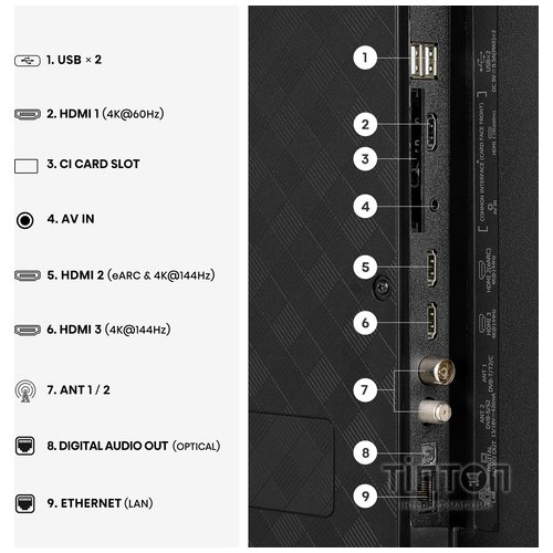 LED-телевізор Hisense 43E7S PRO 