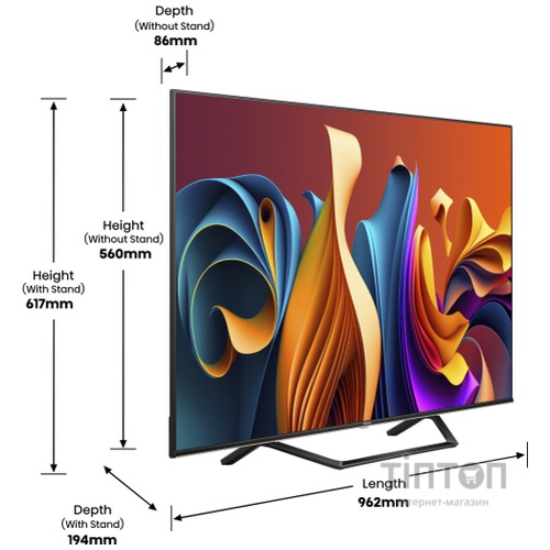 LED-телевізор Hisense 50A7NQ
