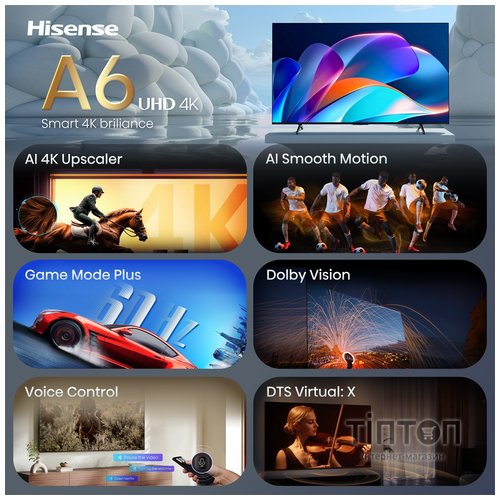 LED-телевізор Hisense 65A6S 