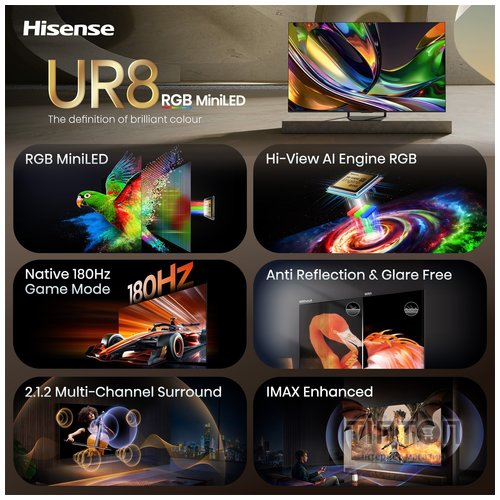 LED-телевізор Hisense 65UR8S