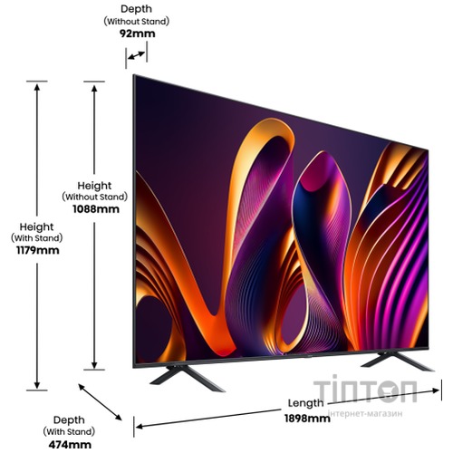 LED-телевізор Hisense 85E7NQ PRO