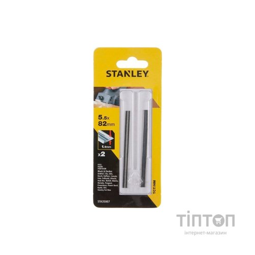 Лезо DeWALT для рубанка KW712 / DW677 / DW678, 5.5 x 82 мм, 2 шт. (STA35007)