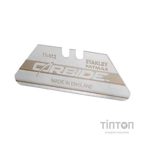 Лезо Stanley Carbide, трапецеподібні із закругленими кутами, 10 штук. (FMHT11012-2)