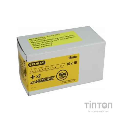 Лезо Stanley шириной 18мм, 50шт (3-11-301) (3-11-301)