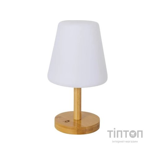 Ліхтар Bo-Camp Cambridge Rechargeable 200 Lumen Bamboo/White (5818792)