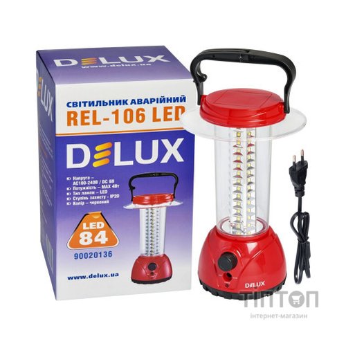 Ліхтар Delux REL-106 84 LED 4W (90020136)
