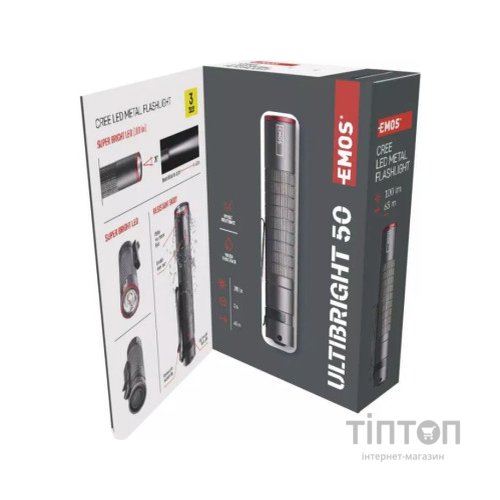 Ліхтар EMOS P3150 100Lm 1AAA Metal (P3150)