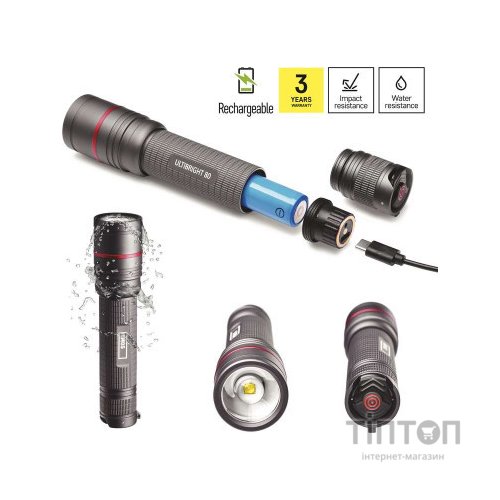 Ліхтар EMOS P3180 600Lm Li-ion Metal (P3180)