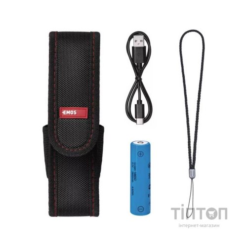 Ліхтар EMOS P3180 600Lm Li-ion Metal (P3180)