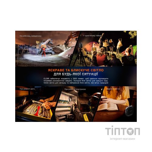 Ліхтар Fenix CL28R Powerbank (10 000 mAh) (CL28R)