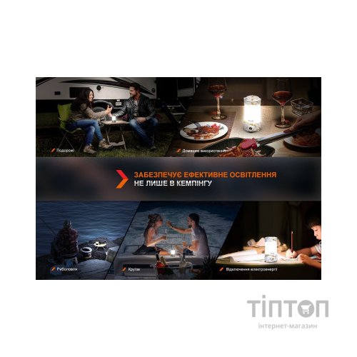 Ліхтар Fenix кемпінговий CL26R Pro Мармуровий Білий (CL26RPROWH)