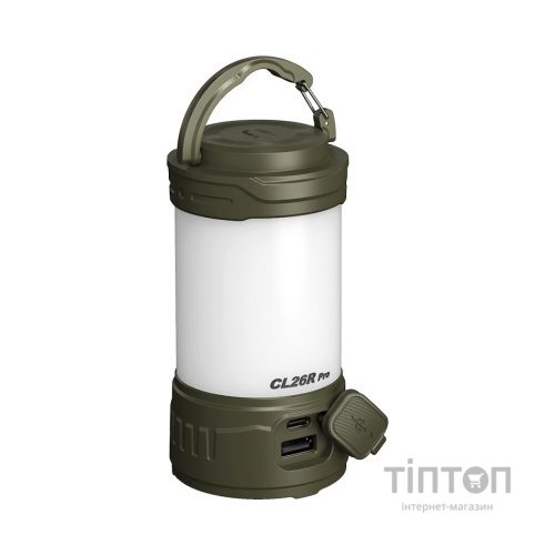 Ліхтар Fenix кемпінговий CL26R Pro Темно-зелений (CL26RPROGR)