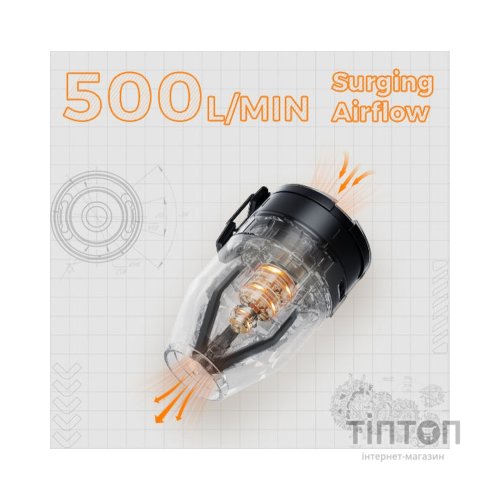 Ліхтар Flextail Max Pump 3 з функцією насосу білий (MP3G650-WT-i)