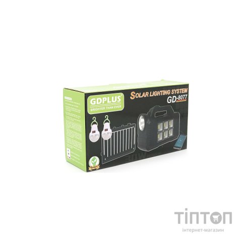 Ліхтар GD-Lite GD-8077+ Solar (GD-8077)