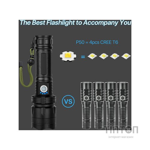 Ліхтар HiSmart P50 LED (AA620203)