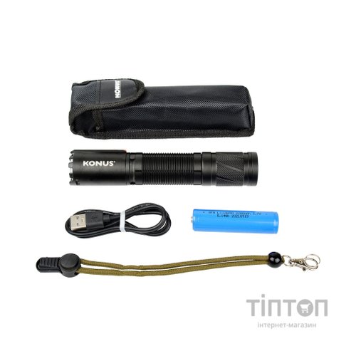 Ліхтар Konus Konuslight-RC7 (1200 Lm) USB Rechargeable (3931)