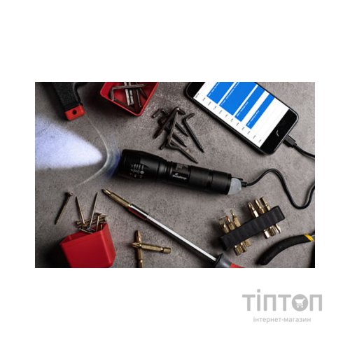 Ліхтар Mediarange LED flashlight with powerbank 1800mAh (MR735)