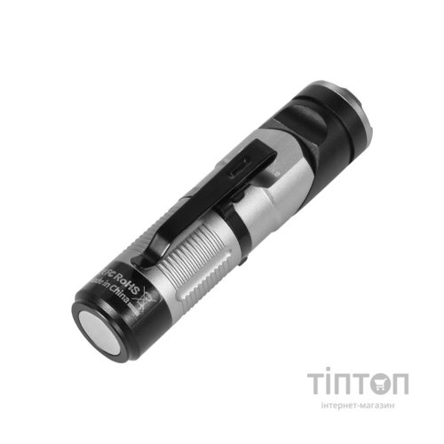 Ліхтар Naturehike з кліпсою CNK2450ZM013, чорно-сірий (6976507668521)