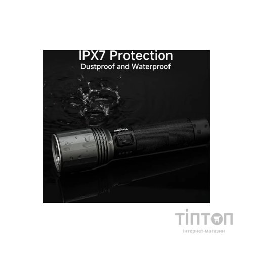Ліхтар NexTool Flashlight T10, 2000 лм, алюмінієвий корпус (NE20343)