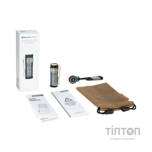 Ліхтар Olight Baton 4 Fighter Pilot (0.0000.3077)