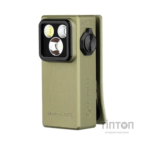 Ліхтар Olight Oclip Ultra Olive green (0.0000.3130)