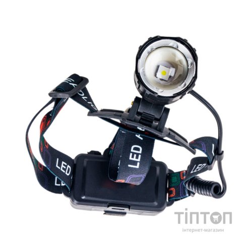 Ліхтар Quantum Hunter 10W LED з Type-C+Li-ion18650/2х2600mAh (QM-FL4050-18650/2х2600)