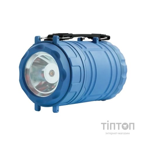 Ліхтар Quantum Nice blue 1WLED + 3WCOB 3xAА (QM-FL3041)