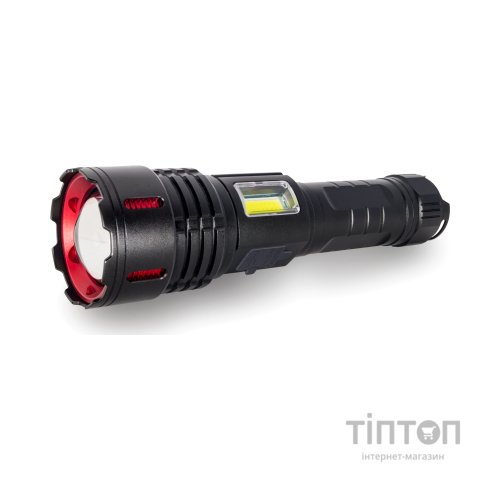 Ліхтар Quantum QM-FL1036 STREAM 4500mAh 10WLED zoom +3WCOB Type-C/Power Bank (QM-FL1036)