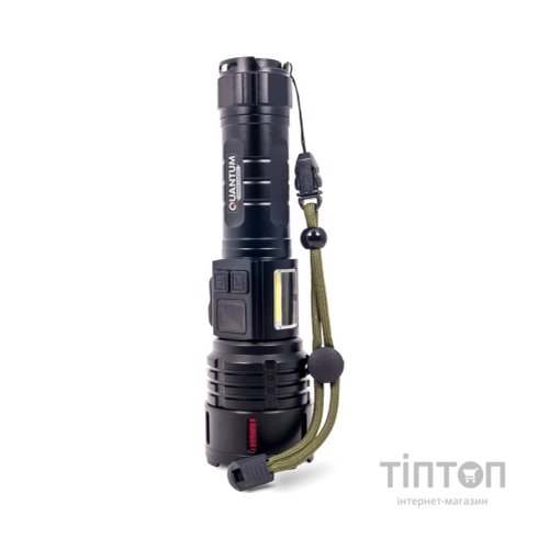 Ліхтар Quantum QM-FL1036 STREAM 4500mAh 10WLED zoom +3WCOB Type-C/Power Bank (QM-FL1036)