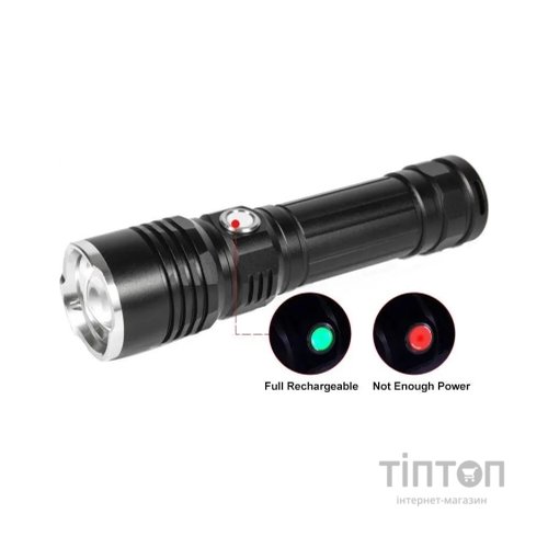 Ліхтар Quantum Solid-M 10W LED з USB box (QM-FL1020-CB)