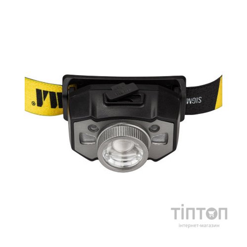 Ліхтар Sigma LED 300Лм 1200мАч із сенсором та фокусуванням (5390251)