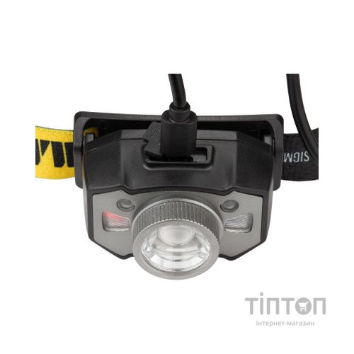 Ліхтар Sigma LED 300Лм 1200мАч із сенсором та фокусуванням (5390251)