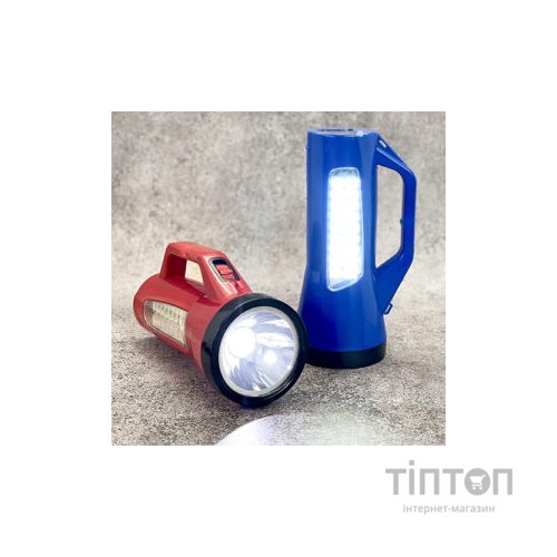 Ліхтар Stenson світлодіодний акумулятор 2W+18SMD Червоний (Stenson L5424 red)