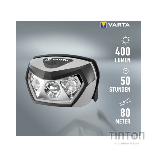 Ліхтар Varta Indestructible H30 Pro 4 Ватт IP67 IK08 (18650101401)