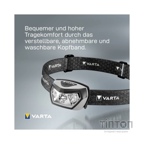 Ліхтар Varta Indestructible H30 Pro 4 Ватт IP67 IK08 (18650101401)