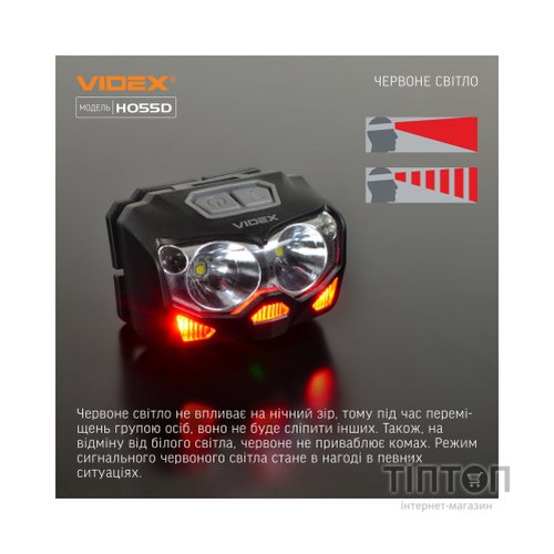 Ліхтар Videx VLF-H055D 500Lm 5000K (VLF-H055D)