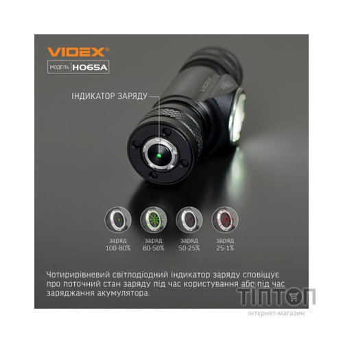 Ліхтар Videx VLF-H065A 1200Lm 5000K (VLF-H065A)