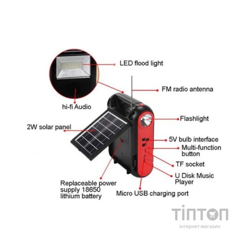Ліхтар Voltronic JY-108+S