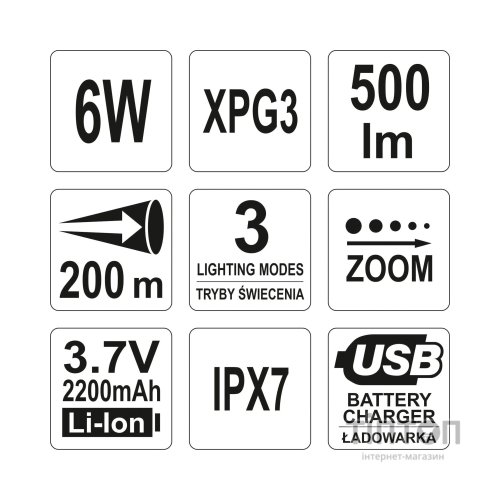 Ліхтар Yato YT-08568