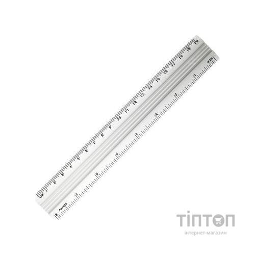Лінійка Axent алюмінієва, 20 см (7420-A)