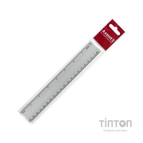 Лінійка Axent алюмінієва, 20 см (7420-A)